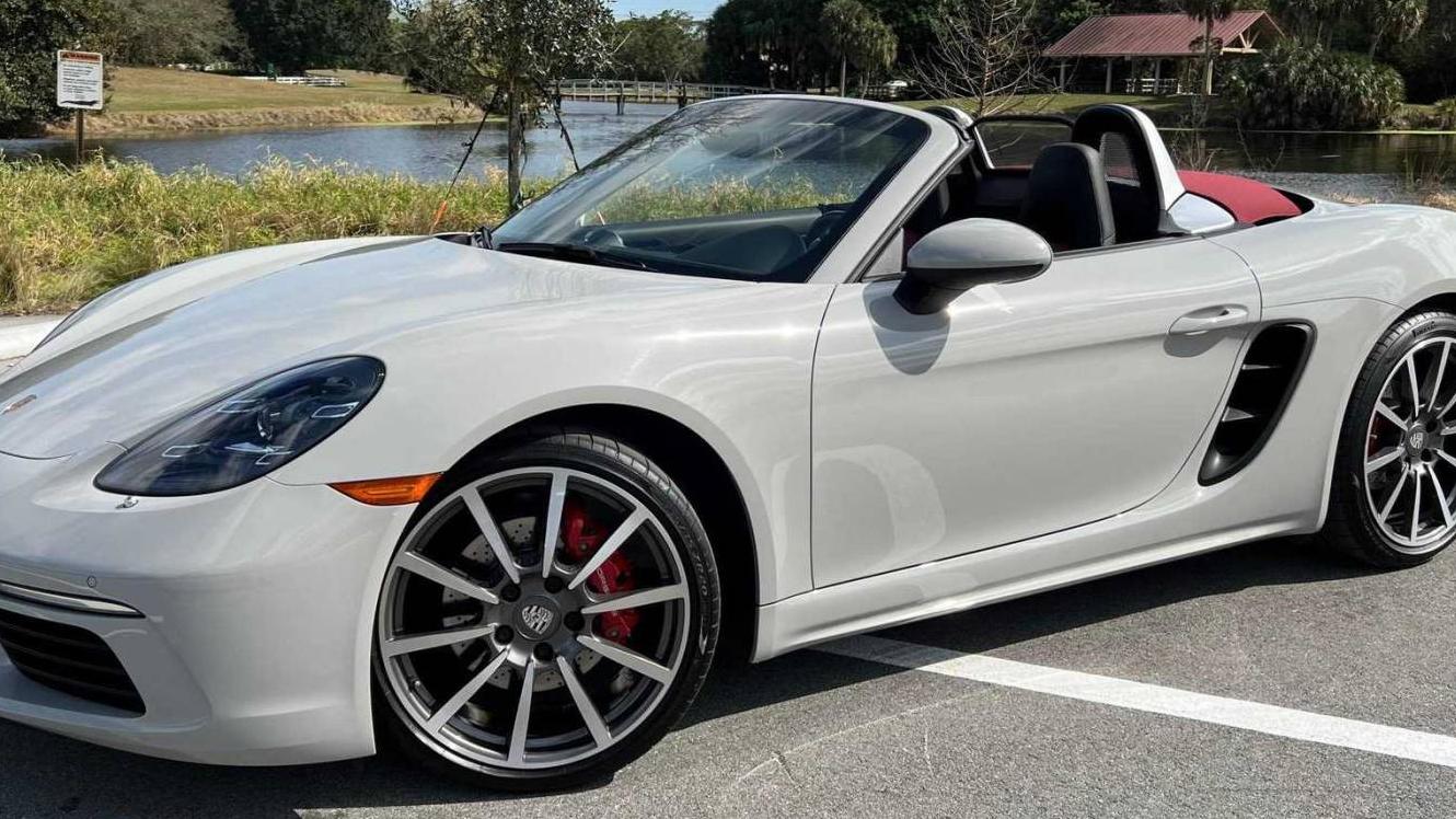 PORSCHE 718 BOXSTER 2021 WP0CB2A83MS225188 image